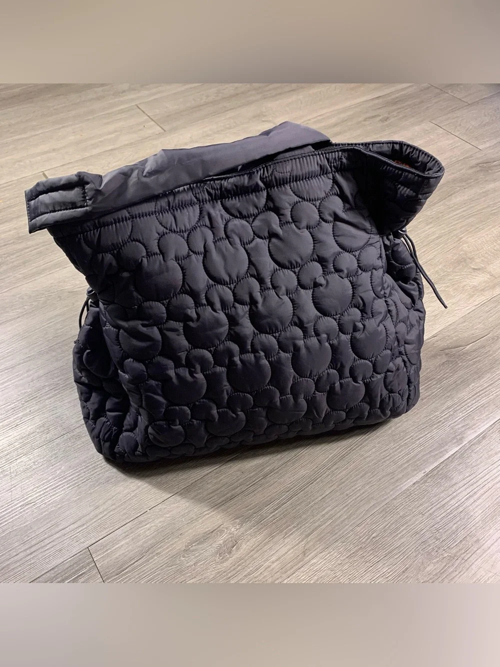 Disney Original Zip Tote Black Moonless Night in Featherweight